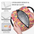thumbnail image 5 of Vsdgher Insulated Lunch Bag Simple Bento Cooler Bag Lunch Tote Bag , Suitable for picnics, school, work (Colorful Autumn Forest Trees Print ), 5 of 5