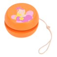thumbnail image 1 of Juguete de bola de yoyo de madera - lindo patrón de dibujos animados para niños (princesa naranja), 1 of 10