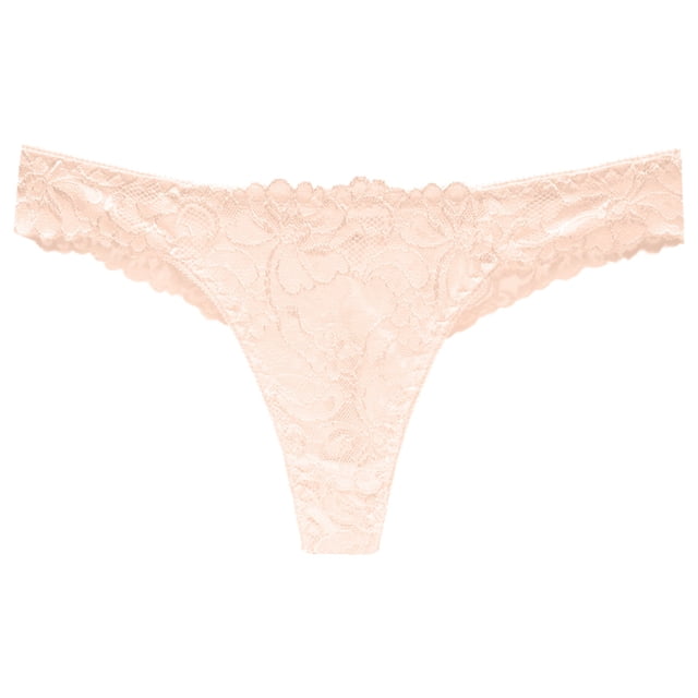 Gibobby Ropa Interior para Mujer Calzoncillos de malla de cintura para mujer Bragas de ropa interior de de algodón de color sólido(Beige,Talla única)