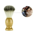 thumbnail image 5 of Zlezpi Brush Hair Handle Bear Barber Shave Brush Men Shaving Tool Wood Brush, 5 of 8