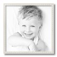 thumbnail image 2 of ArtToFrames 15" x 15" White Square Star Emboss Picture Frame, 15x15 inch White Wood Poster Frame (WOM-5125),  Pack, 2 of 7