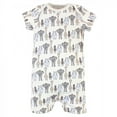 thumbnail image 3 of Hudson Baby Infant Boy Cotton Rompers, Royal Safari 2-Pack, 12-18 Months, 3 of 4