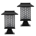 thumbnail image 4 of Luz de calle, 2 juegos de lámpara de jardín, luz solar impermeable, lámpara de jardín, estándares líderes en la industria, 4 of 8