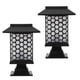 thumbnail image 4 of Luz de calle, 2 juegos de lámpara de jardín, luz solar impermeable, lámpara de jardín, estándares líderes en la industria, 4 of 8