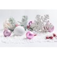 thumbnail image 4 of 24Pcs Christmas Tree Balls Decorations Shatterproof Thanksgiving Wedding Parties Mini Tree Decor Ornaments (24pcs/1Box, Silver), 4 of 8