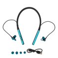 thumbnail image 1 of Neckband Bluetooth Headphones Wireless HiFi Stereo Bass Magnetic Neckband Earphone for Outdoor Sports Exercise Blackish Green, 1 of 5