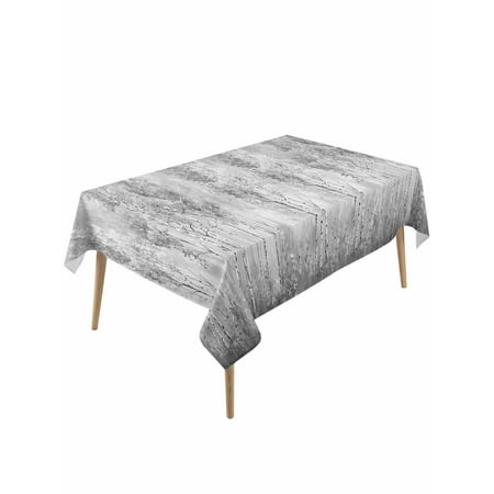 Grey Vintage Table Cloth Modern Abstract Art Oil Paiting Waterproof Tablecloth for Rectangle Tables Reusable Washable Fabric Table Cover for Restaurant Kitchen Dining Tables 54 x108 Grey Vintage Table Cloth Modern Abstract Art Oil Paiting Waterproof Tablecloth for Rectangle Tables Reusable Washable Fabric Table Cover for Restaurant Kitchen Dining Tables 54 x108