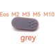 thumbnail image 4 of For Canon EOS M M2 M3 Bottom Cap Rubber Cover on Battery Door Gray, 4 of 5