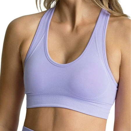 

Sports Bras for Women Seamless Workout Yoga Gym Fitness Bra with Removable Pads