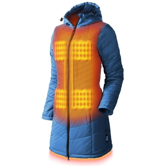 Victoria Women's Heated Coat by Gobi Heat