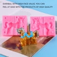 thumbnail image 3 of Billuyoard Molde de silicona con forma de animales, de Fondant, arcilla para decoración de pasteles, dulces, herramientas de autoensamblaje, molde Herramientas y accesorios para hornear Billuyoard HA074880-01, 3 of 6