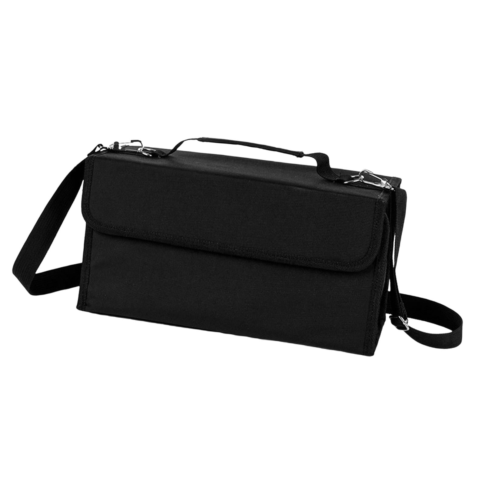 FVDPWYE Marker Carrying Case 80 Slots Watercolor Pens Case Practical Big Capacity Sketch