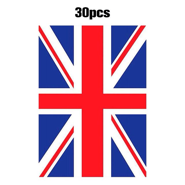 Banderín De La Bandera Del Reino Unido Banderines colgantes de cuerda de bandera, banderas de cuerda de día de la Reina para decoraciones cuadrado Ndcxsfigh Libre de BPA