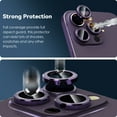 thumbnail image 3 of Smasener for iPhone 14 Pro Max (6.7 inch)/ iPhone 14 Pro (6.1 inch) Camera Lens Protector,Anti Scrach HD Tempered Metal Glass Camera Screen Protector Shockproof Cover Film, 3 of 6