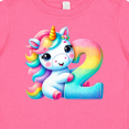 thumbnail image 4 of Inktastic Unicorn 2nd Birthday Boys or Girls Baby T-Shirt, 4 of 5