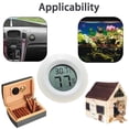 thumbnail image 5 of Mini Round LCD Digital Display Thermometer And Hygrometer Moisturizing Box Electronic Hygrometer, 5 of 5