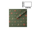 thumbnail image 5 of Vggrvlo Christmas Wrapping Paper Folded 28 Wrapping Paper Papercraft Snowmen, Candy Canes, Tree, Socks, Snowflakes, Happy New Year Bulk for Bouquet Flower Table Covering Poster Packing Green, 5 of 6