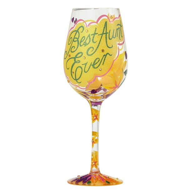 Best Ever Wine Glass - Aunt