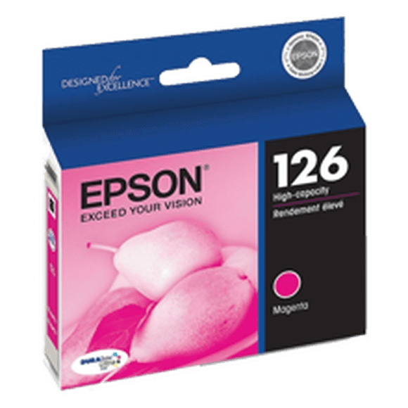 ~Brand New Original EPSON T126320 High Yield INK / INKJET Cartridge Magenta for Epson WorkForce 840