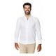 thumbnail image 1 of Camisa Hombre Casual Cuello Mao Moda Vestir Algodon Elegante, 1 of 4