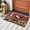 Red, variant on Red Rooster Bathroom Mats 2x3 FT, Non Slip Small Kitchen Mat, Farmhouse Animals Spring Floral Rustic Washable Soft Backed Front Door Throw Rugs Non-Shedding Indoor Outdoor Doormat for Entryway Sink