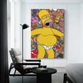 thumbnail image 3 of Simpsons Wall Hanging Painting Wall Art Canvas Paintings Posters Home Decorations 12x18inch(30x45cm), 3 of 8