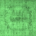 thumbnail image 1 of Ahgly Company Indoor Square Persian Emerald Green Traditional Area Rugs, 6' Square, 1 of 4