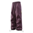 thumbnail image 1 of Ceisia Men's Windproof Wide-Leg Casual Pants Elastic Waist Drawstring Tapered Trousers Gifts, 1 of 7
