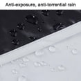 thumbnail image 4 of Rideau d'Extérieur Hydrofuge 1 Pce Boucle Rideau Blanc Transparent, 4 of 5