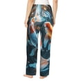 thumbnail image 3 of Daiia Cute Koi Fish Serenity Women's Sleep Pant with Pockets and Drawstring,Pajama Pants-XX-Large, 3 of 9