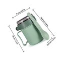 thumbnail image 2 of OUNONA 2Pcs Portable Soup Container with Handle Leakproof Microwave Safe with Spoon Assorted Color, 2 of 8