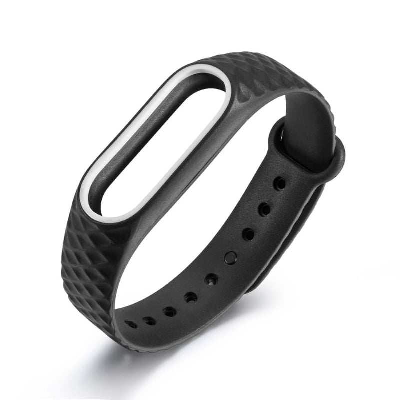 Silicon Wrist Strap WristBand Bracelet Replacement for XIAOMI MI Band 2 