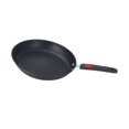 thumbnail image 4 of Lipstore Fry Pan Uncoated Omelette Flat Bottom Wok Pan for Induction Electric Kitchen 30cm, 4 of 8