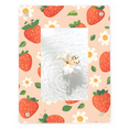 thumbnail image 6 of Strawberry Themed Acrylic Picture Frame, Vertical Standing Clear Frame for 4x6 5x7 8x10 Photos,Home Decor, 6 of 11