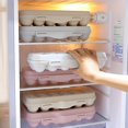 thumbnail image 1 of 12 Mesh Egg Storage Box,plastic Egg Rack,egg Box With Lid,egg Fresh-keeping Box, 1 of 2