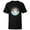Black, variant on Star Wars The Mandalorian Grogu Loaded with Presents Holiday - Short Sleeve T-Shirt for Kids - Customized-White