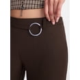 thumbnail image 4 of No Boundaries Belted Woven Trousers, 31.5" Inseam, Women's XXS-XXL, 4 of 5