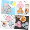 thumbnail image 6 of Hot Sales! Silicone Egg Molds Jumbo Muffin Top Baking Pans For Air Fryer, Non-Stick Large Disc Round Silicone Molds For Hamburger Bun, Pie, Tart, Cake, Breakfast Egg Sandwich Clearance!, 6 of 9
