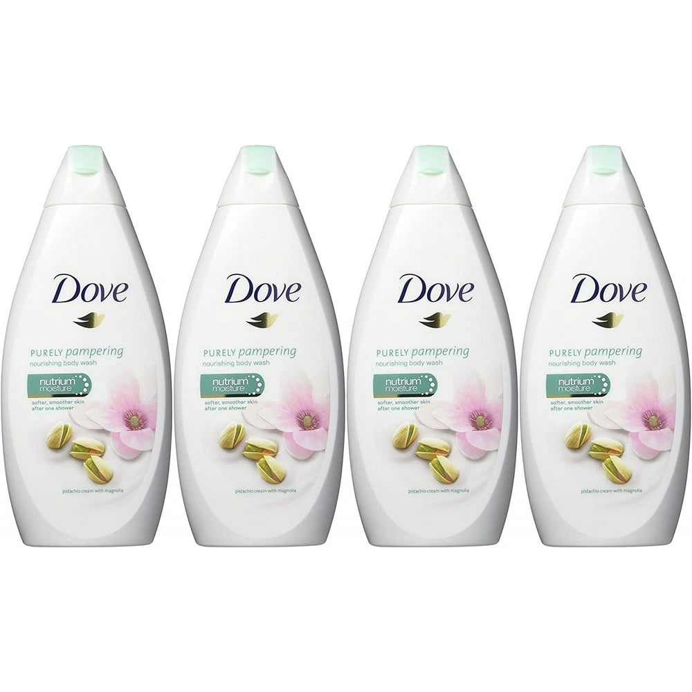Dove Purely Pampering Body Wash, Pistachio Cream with Magnolia, 16.9