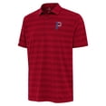 thumbnail image 2 of Men's Antigua Red Pittsburgh Pirates Tunnel Stars and Stipes Team Logo Polo, 2 of 3