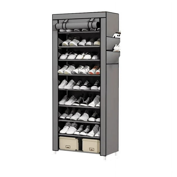 EGNMCR Fabric Shoe Rack Designed For Both Functionality And Style This Shoe Rack Is An Excellent Addition To Any Home Entryway Or Clos shoe rack