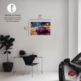 thumbnail image 5 of Night Drive Vibes Car Canvas Wall Art by Notoriart, White Floater Frame, 31" x 21", 5 of 7