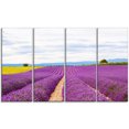 thumbnail image 2 of Sunflower and Lavender Fields - Landscape Canvas Wall Art, 2 of 3
