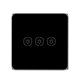 thumbnail image 2 of Tuya ZigBee Light Smart Switch Home Office Control táctil inalámbrico Interruptor de lámpara WiFi Panel de control inteligente, Negro, 3 bandas Scienceny EL001893-06B, 2 of 2