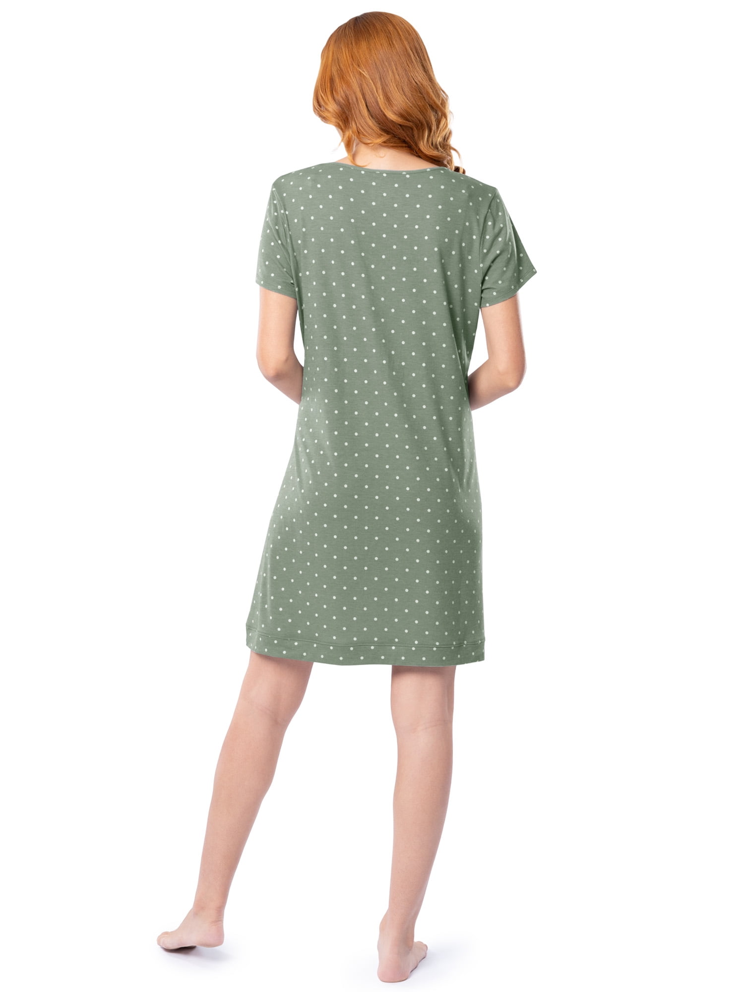 Fruit of the Loom Women's Soft and Breathable Pajama Sleepshirt, Sizes S-5X