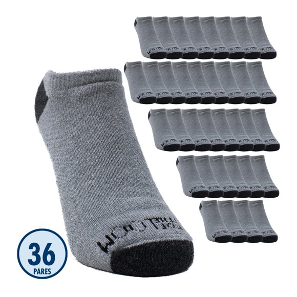 Tines Fruit of the Loom Caballero Unitalla Algodón Afelpado Jaspe 36 Pares