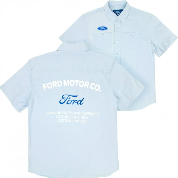 Ford Button Down Mechanic Work Shirt-2XLarge