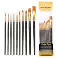 thumbnail image 3 of Basics Art Paint Brush Set Nylon Oil Brush Set For Artists Adults Kids, 3 of 5