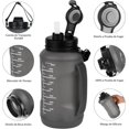 thumbnail image 2 of Botella de Agua Deportiva Plegable,2L Botella de Agua Deportiva Reutilizables，Botella de Agua Plegable,Sin BPA para Gimnasio, Correr, Andar en Bicicleta, Acampar, etc, 2 of 4