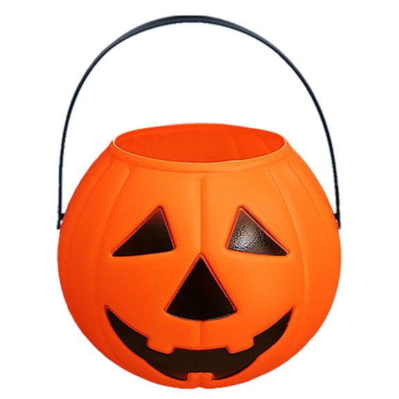 Halloween Pumpkin Bucket for Trick Or Candy Hauls